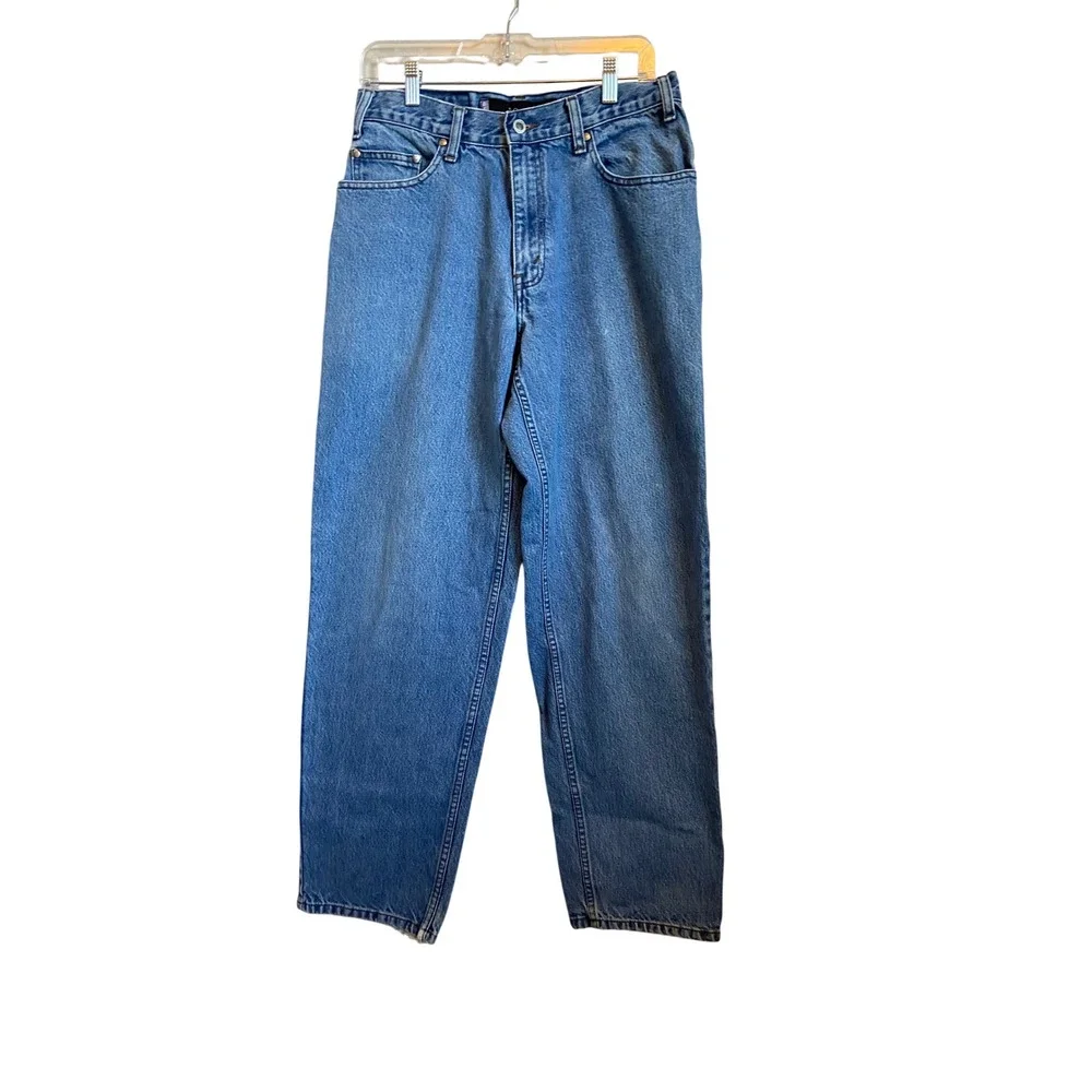 Levis SilverTab Loose Fit Jeans Mens 32x32 Blue Medium Wash Vintage 90s Baggy